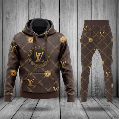 champion louis vuitton hoodie|louis vuitton men's sweatsuit.